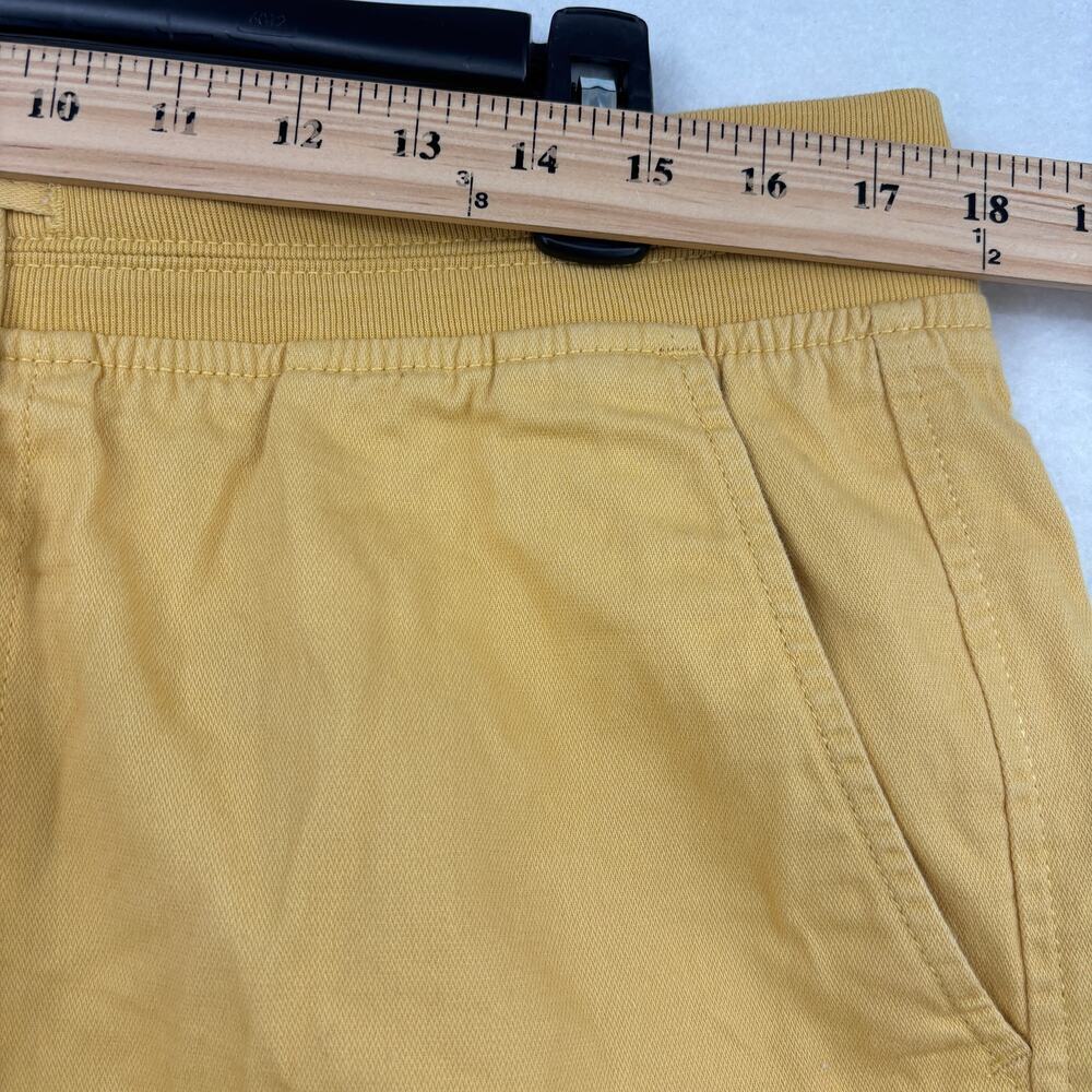 Orvis Shorts Womens Size L Yellow Pull On Drawstring Pockets Cotton Lyocell - Picture 6 of 9